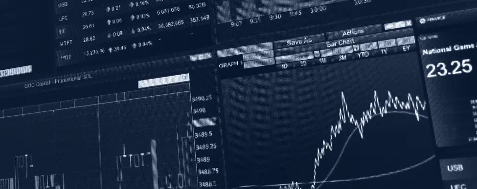 photo of stock market dashboard